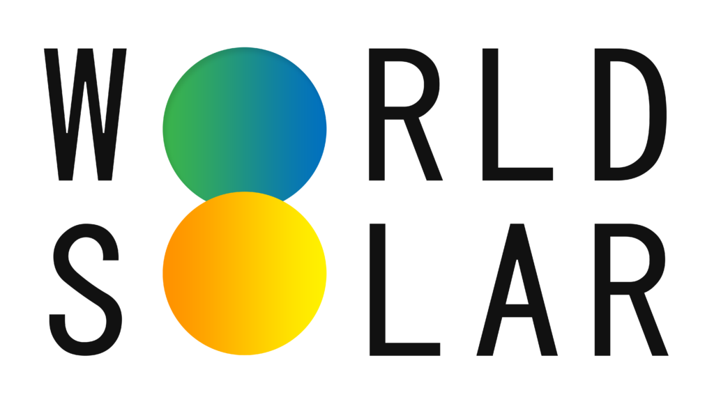 black world solar logo